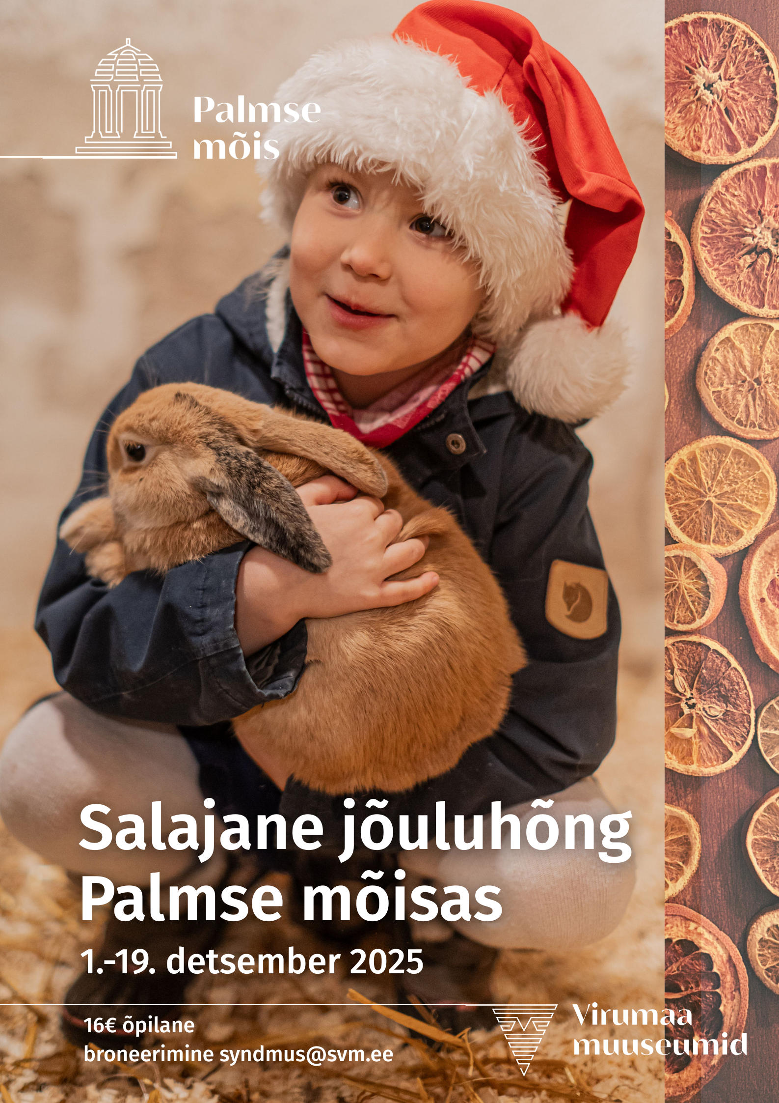 Salajane jõuluhõng Palmse mõisas