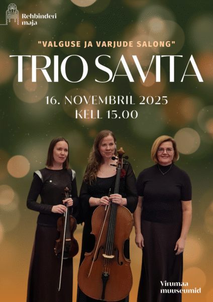 Trio Savita kontsert Rehbinderi majas