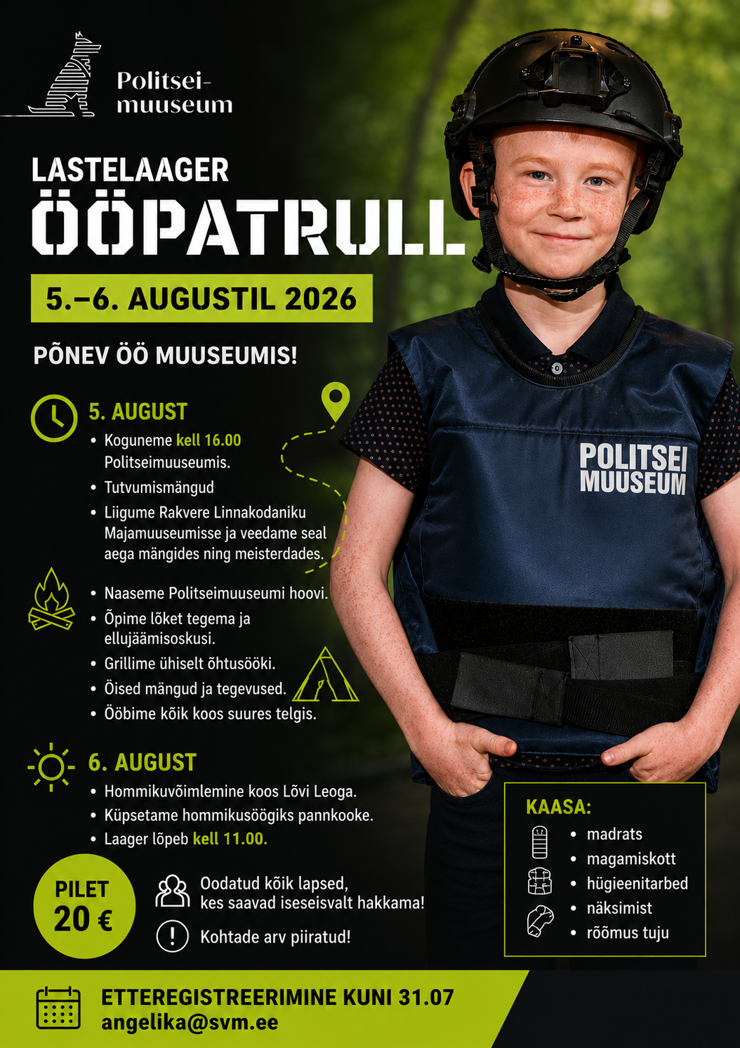 Ööpatrull Politseimuuseumis